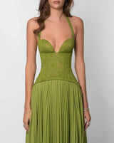 Fenity Maxi Dress - Bordeaux - S