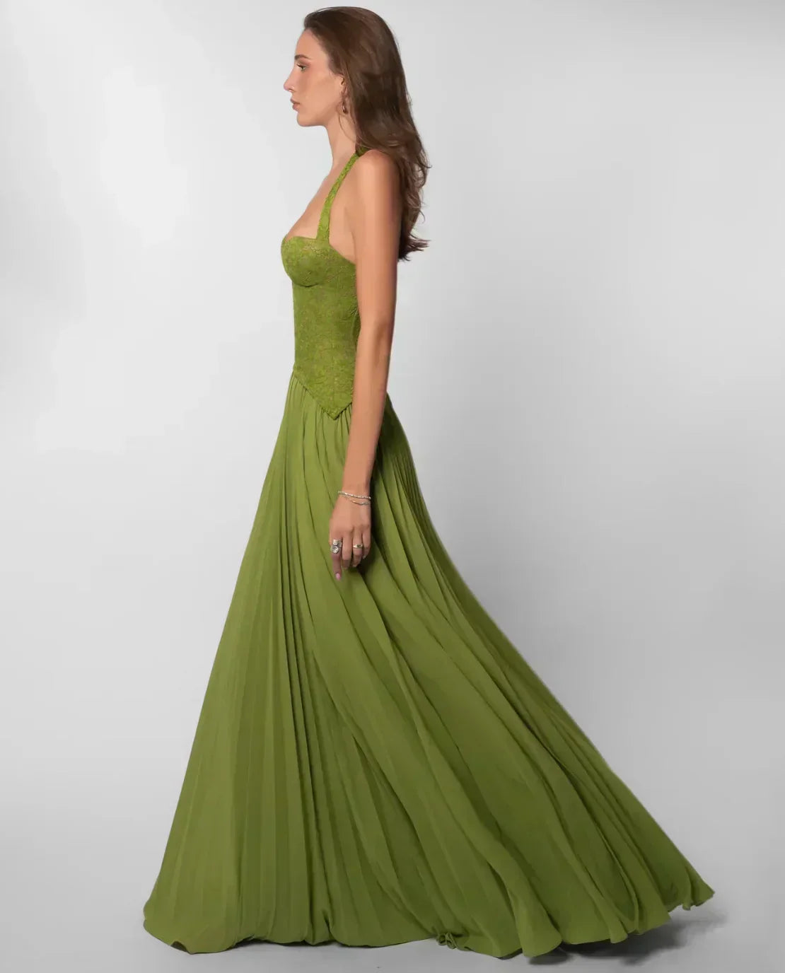 Fenity Maxi Dress - Bordeaux - M