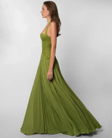 Fenity Maxi Dress - Bordeaux - M