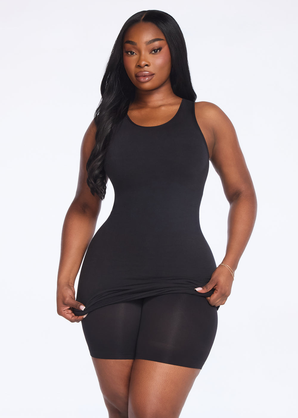 SecretSculpt Jersey Halter Midi Dress