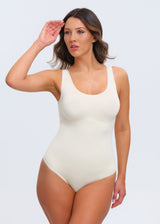 Essential Tank Bodysuit Thong - Black - 3X/4X