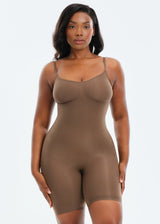 SmoothingSeamless Full Bodysuit - Black - 5X