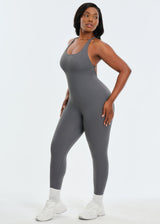 SnatchedKnit Backless Jumpsuit - Pink - 3X/4X