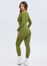 SnatchedKnit Longsleeve Jumpsuit