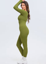 SnatchedKnit Longsleeve Jumpsuit