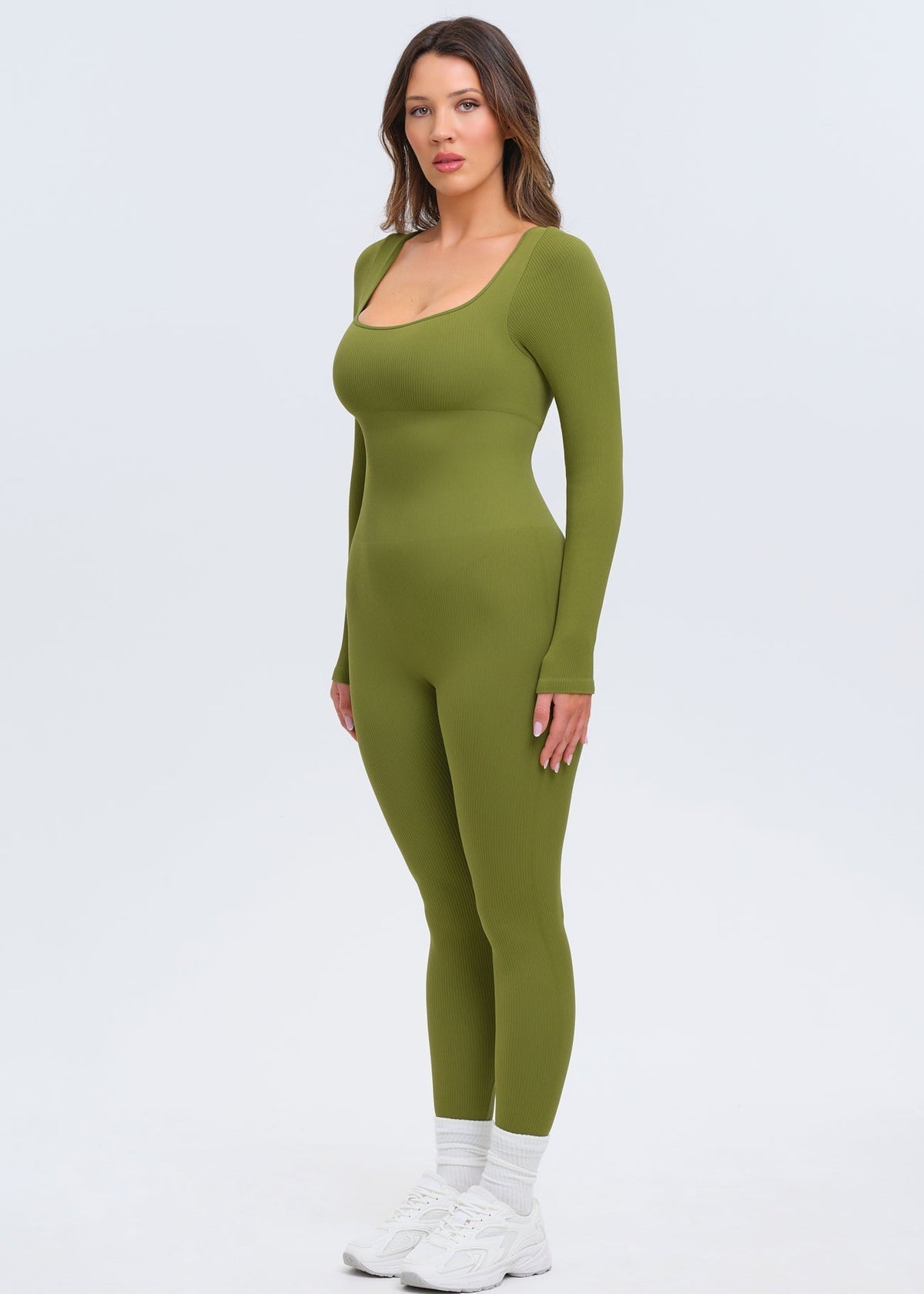 SnatchedKnit Longsleeve Jumpsuit