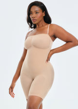 SmoothingSeamless Strapless Bodysuit Shorts