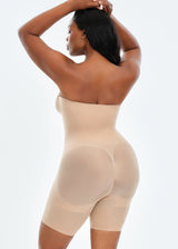 SmoothingSeamless Strapless Bodysuit Shorts