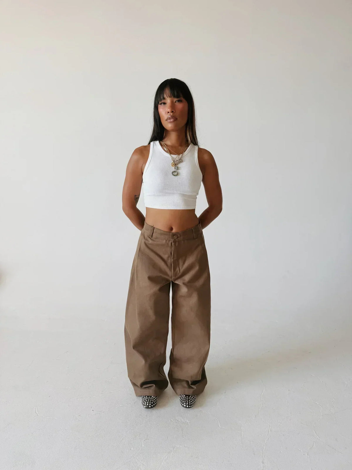 Tavia Wide-Leg Trousers - UK 6 (XS)