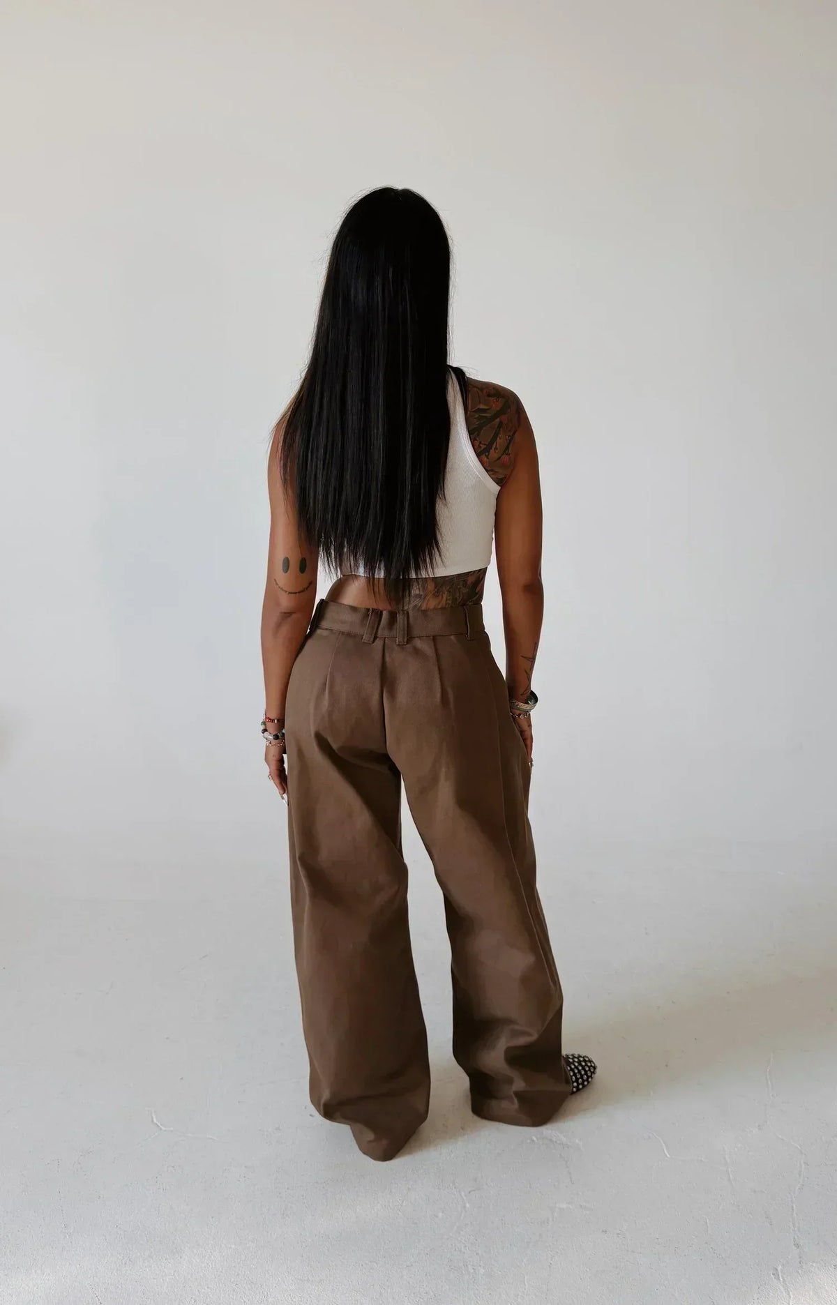 Tavia Wide-Leg Trousers - UK 10 (M)