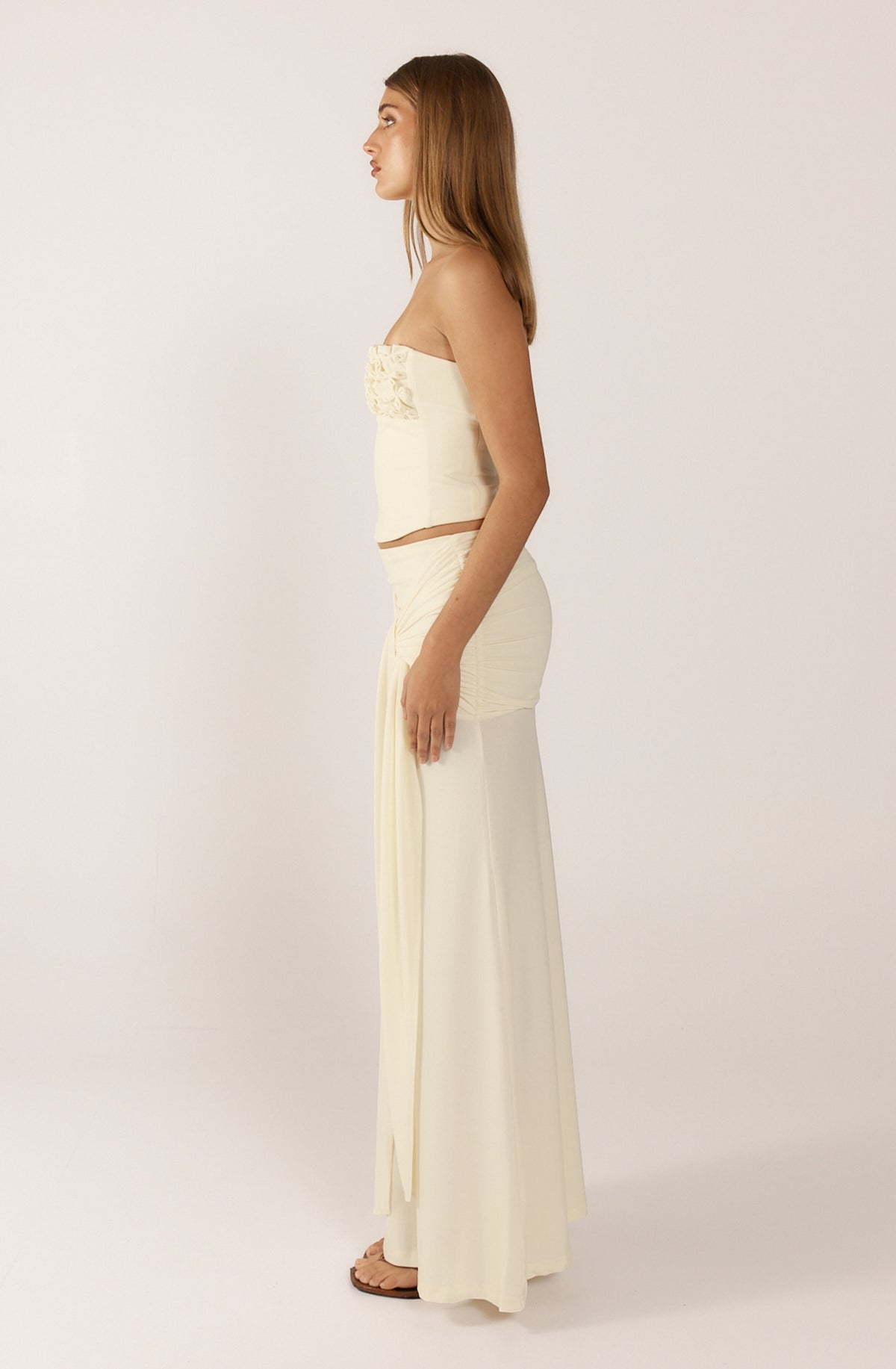 Jude Floral Set - Creamy White - S