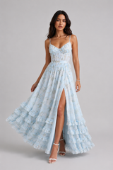 Rozalia Maxi Dress - Blue - S