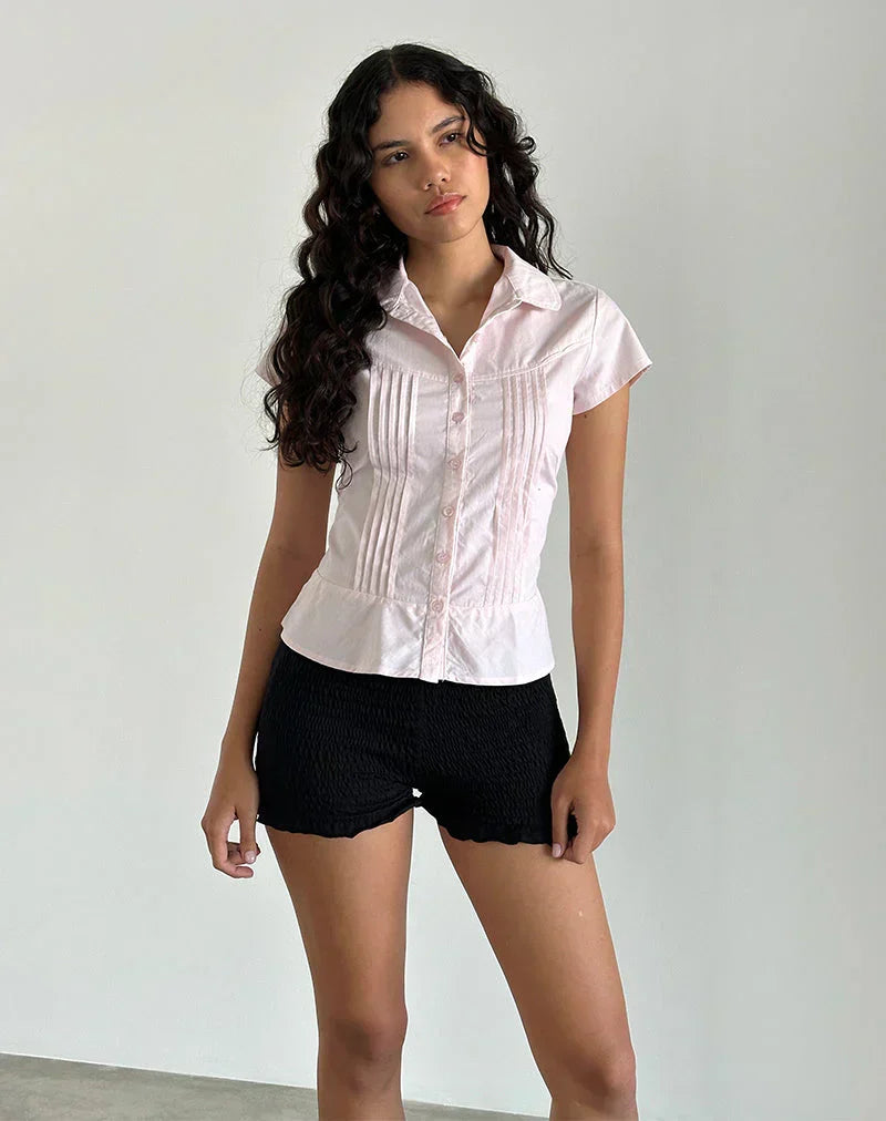 Meadow Blouse - Pink - S