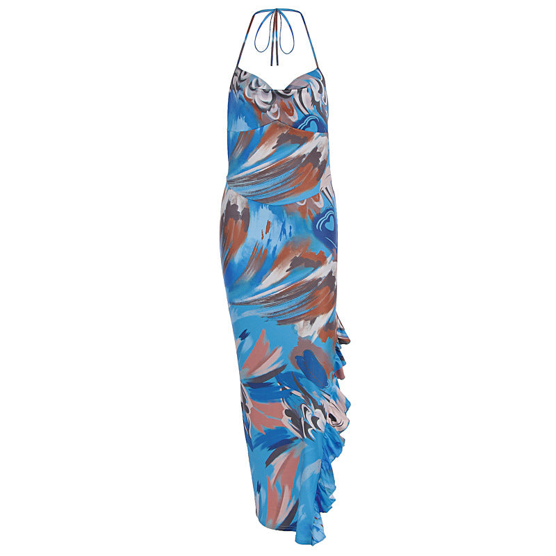 Della Maxi Dress - Light Blue - XL