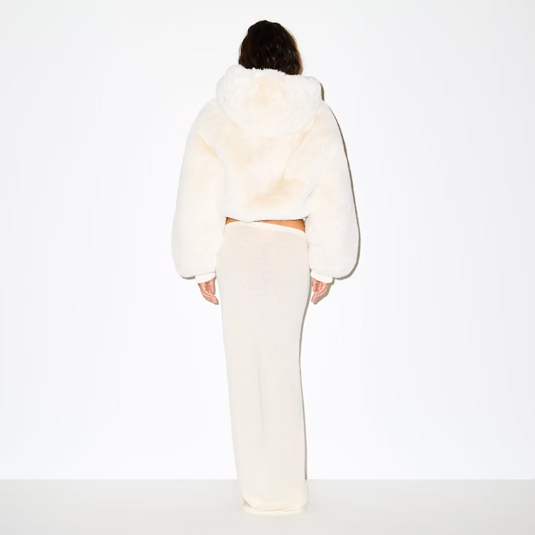 Alice Fur Coat - Limited Edition - Creamy White - XL