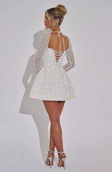 Anna Mini Dress - Black - XS