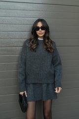 Rachel Knit Set - Brown - XL