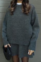 Rachel Knit Set - Grey - M