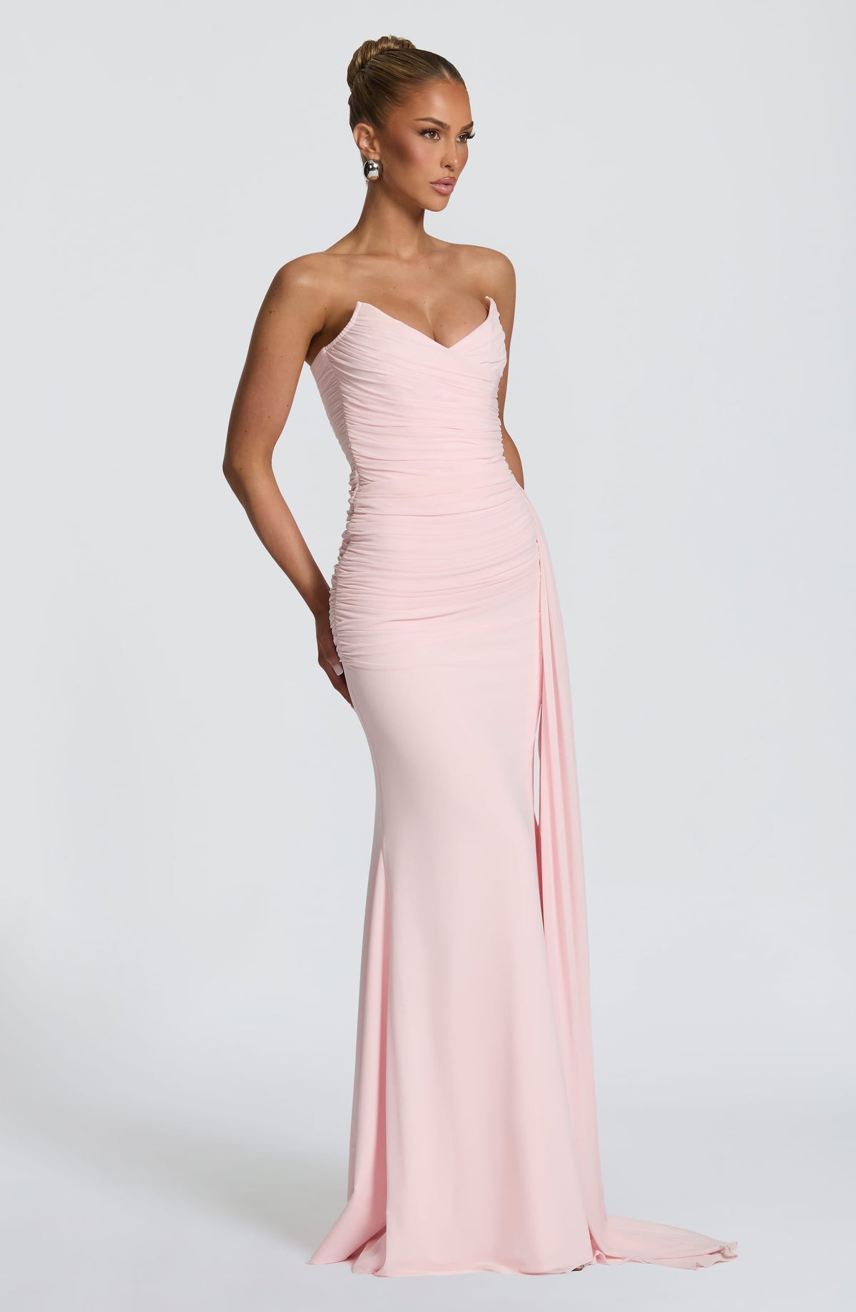 Ashika Maxi Dress - Blush - XXL