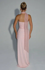 Carina Maxi Dress - Brown - XL