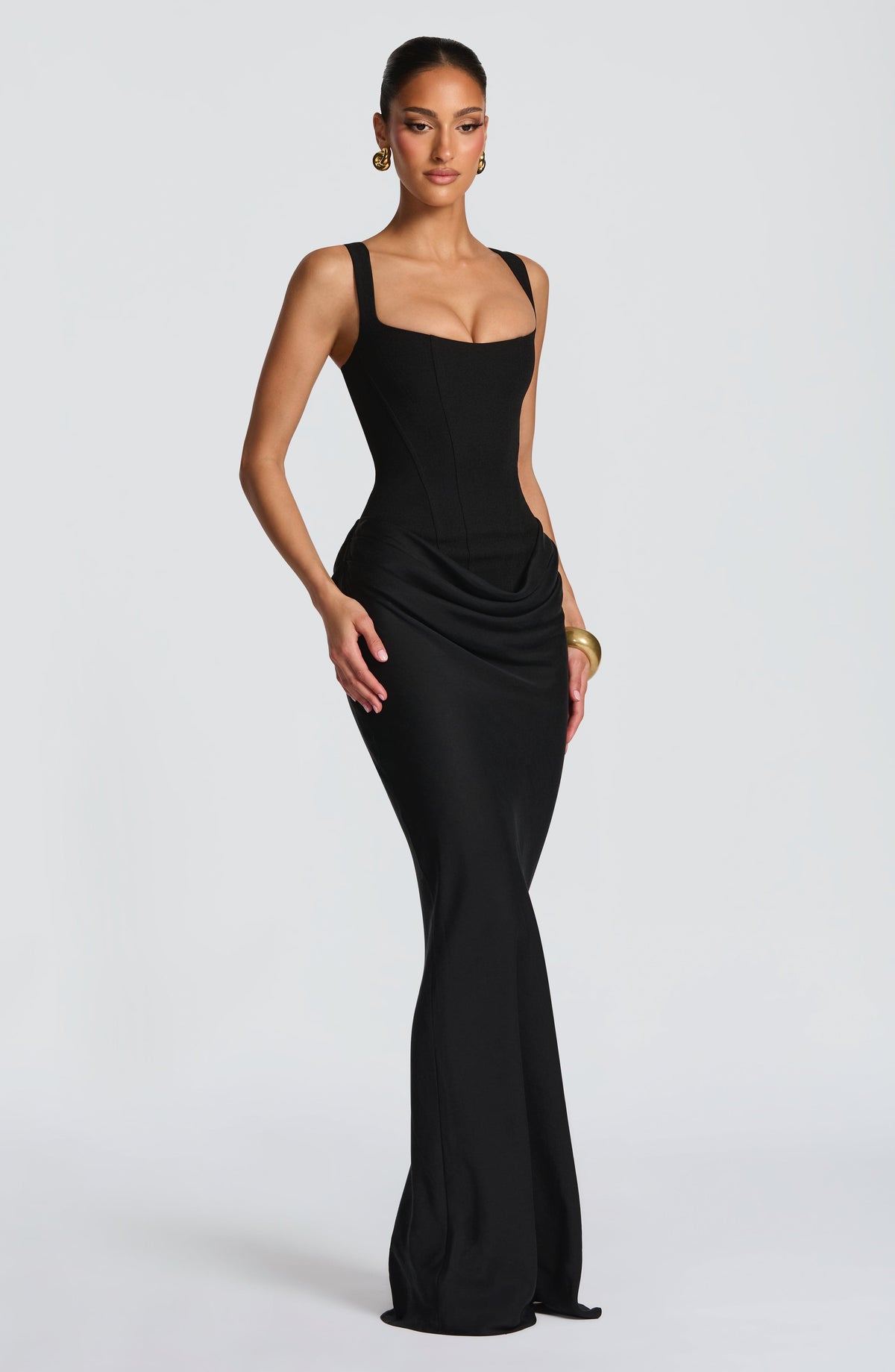 Mia Maxi Dress - L - Ivory