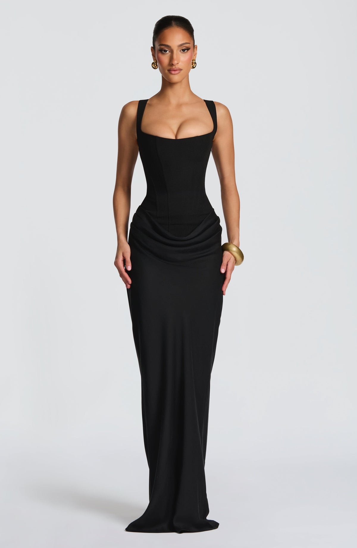 Mia Maxi Dress - L - Yellow