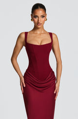 Mia Maxi Dress - S - Pink