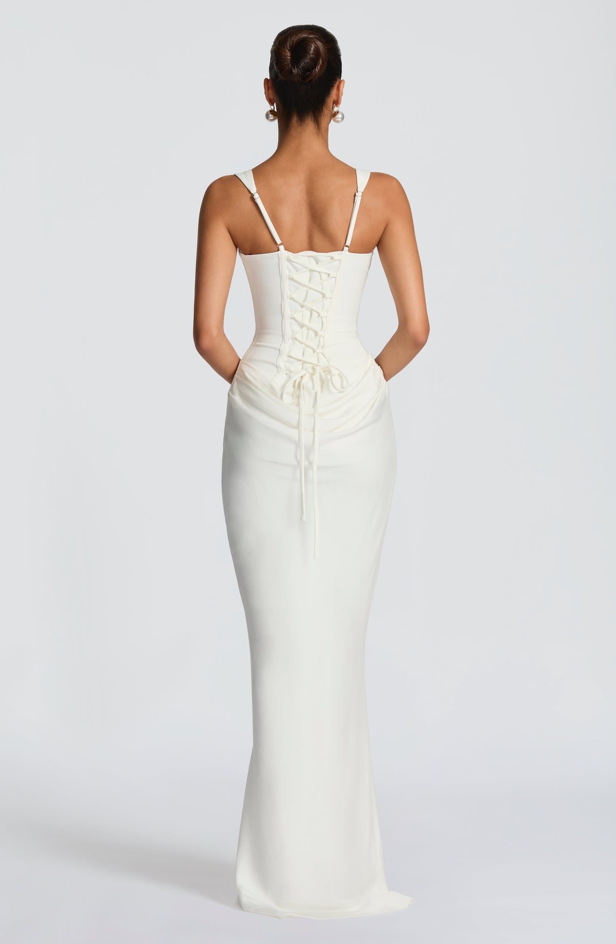 Mia Maxi Dress - M - Brown