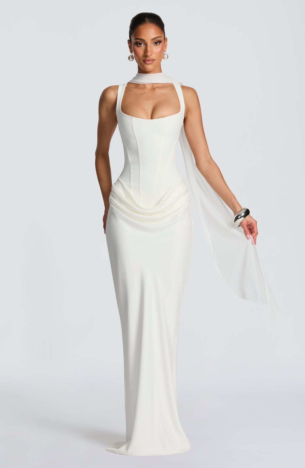 Mia Maxi Dress - M - Black