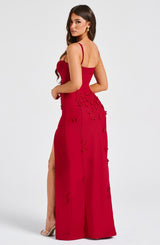 Dalary Maxi Dress - Red - L