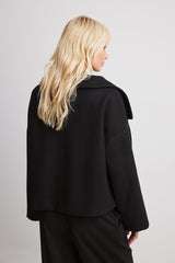 Clara Short Wool Coat - Beige - XL