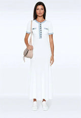Alora Maxi Dress - White - XS