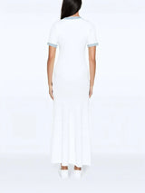 Alora Maxi Dress - White - L