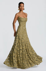 Louise | Maxi Dress - Sage - S