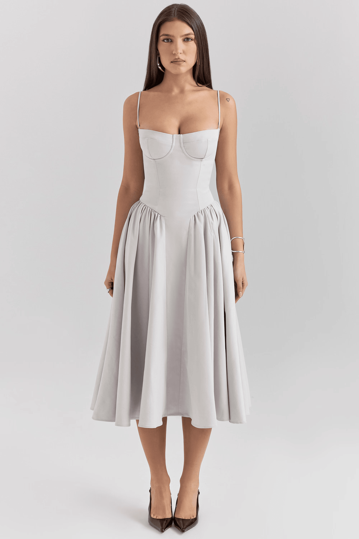 Celine Corset Dress - Black - XL