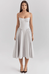 Celine Corset Dress - Black - XL