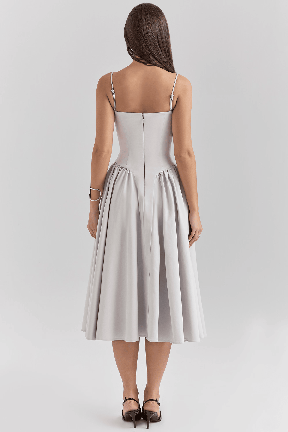 Celine Corset Dress - Cream - XS