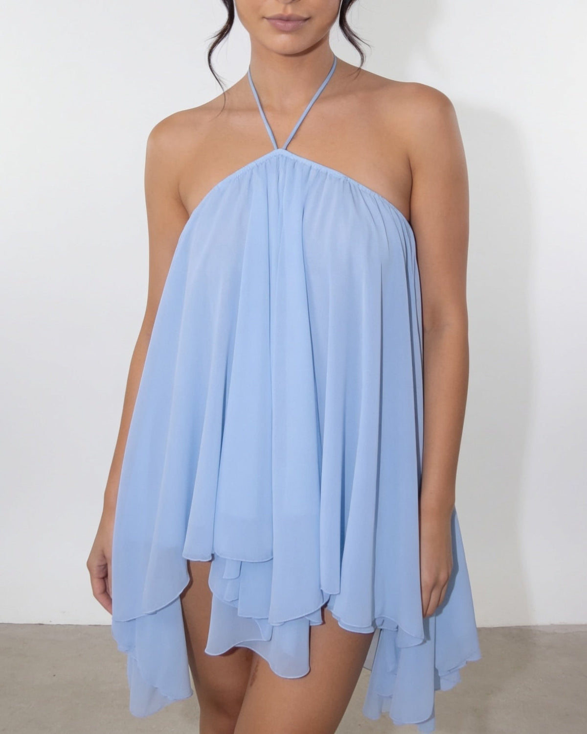 BABYDOLL DRESS - Pink - S