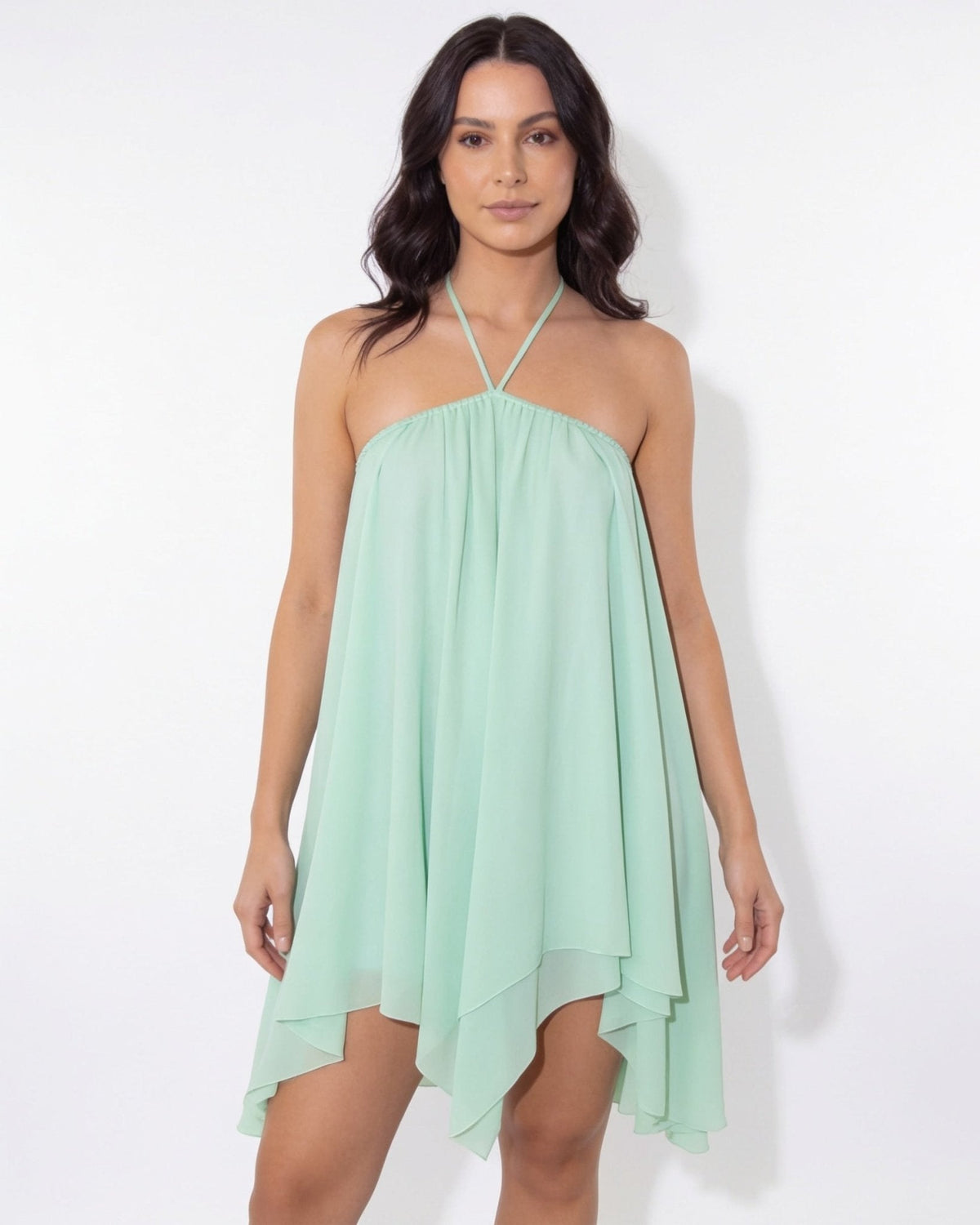BABYDOLL DRESS - Yellow - S