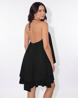 BABYDOLL DRESS - Yellow - M