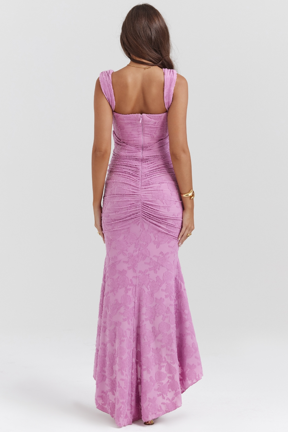 Carisia Maxi Dress - Cream - UK 14