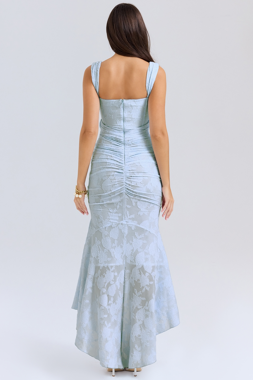 Carisia Maxi Dress - Lightblue - UK 10