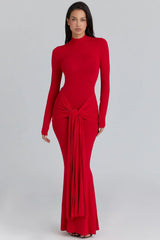 Tracy Maxi Dress - Red - XS