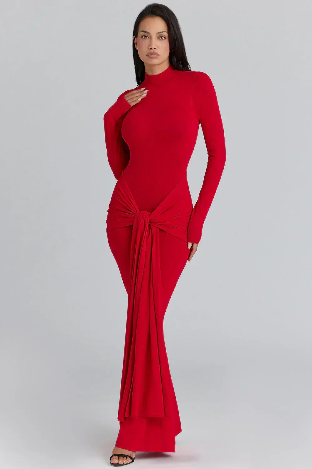 Tracy Maxi Dress - Red - S