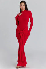Tracy Maxi Dress - Red - S