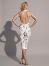 Irene  Jumpsuit - POLKA DOT - L