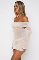 Angel Mini Dress - White - M