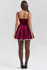Maycee Mini Dress - Black - XS