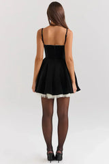 Maycee Mini Dress - Black - XL