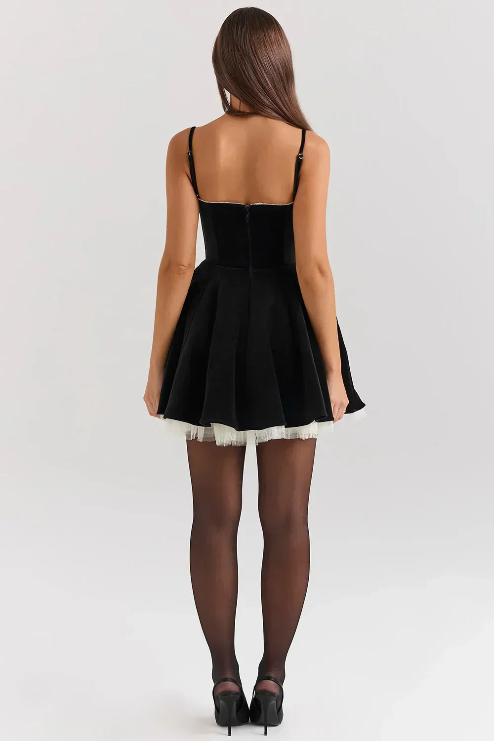 Maycee Mini Dress - Black - XL